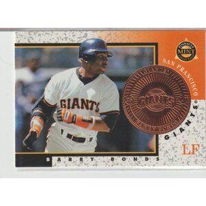 Barry Bonds 1998 Pinnacle San Francisco Giants Vintage Collectible #3